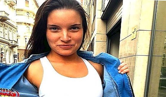 Знойная брюнетка Надин А, порно видео